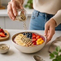 Graines de chanvre sélectionnées de qualité supérieure, source de protéines végétales, superaliment pour l'industrie alimentaire, la nutrition et les collations