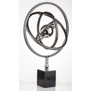 Globo Terráqueo Militar de Metal con Base, Precio al por Mayor - Product Image 3