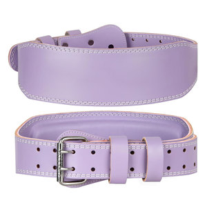 Heavy Duty Weightlifting Leather Belt Strong <b>Back</b> <b>Support</b> Belt For Powerlifting Sessions Weightlifting Belt - Product Image 1