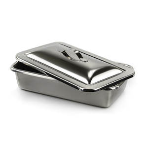 ถาดใส่เครื่องมือแพทย์แบบแมนนวล คุณภาพสูง ผลิตจากสแตนเลส ทนทาน ใช้ซ้ำได้ ปรับขนาดได้ ได้รับการรับรองมาตรฐาน CE - Product Image 1