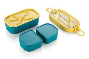 Độc quyền Hộp Ăn Trưa đôi Decker thép không gỉ cách nhiệt đa ngăn Hộp Ăn Trưa leakproof Stackable bán buôn OEM số lượng lớn - Product Image 3