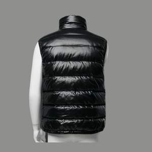 Nouveau gilet matelassé léger pour hommes et femmes personnalisé chaud respirant coupe-vent gilet d'hiver veste sans manches - Product Image 2