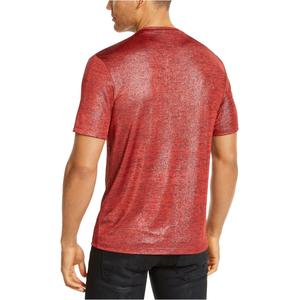 T-Shirt Galaxy da Uomo INC International Concepts, Rossa, Taglia Extra Large, Vestibilità Slim, Tessuto Lavorato a Maglia, Peso 300 Grammi, Modello Stampato - Product Image 2