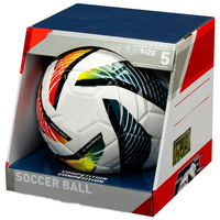 Ballon de football en cuir PU PVC personnalisé de bonne qualité pour adultes, équipe de sport, meilleure taille