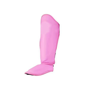 Protège-tibias de football en cuir à ajustement facile avec protection de base de la cheville pour les joueurs débutants – Prix de gros, best-seller - Product Image 2