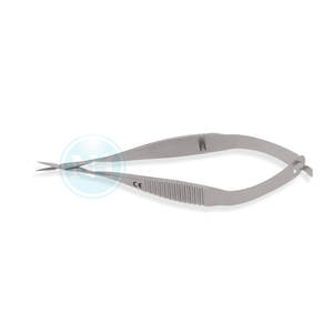 Tijeras Quirúrgicas Rectas de Punta Afilada para Cirugía Oftálmica, Instrumentos Quirúrgicos Manuales Reutilizables de Acero Inoxidable de Precisión - Product Image 1