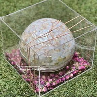 Accessoires pour la maison Boîte de rangement décorative moderne de luxe en incrustation de nacre ou décoration d'intérieur Boîte à vadrouille Décoration