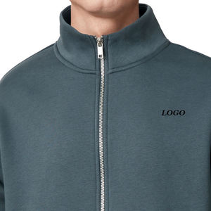 Veste classique unisexe à la mode sweats à fermeture éclair confortables hommes vêtements de rue personnalisés tenues décontractées fabrication de haute qualité 2025 - Product Image 3