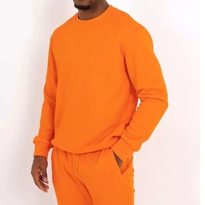 Unisex Crewneck Sweatshirt and Sweatpants Jogger Set for Sport Training & Sweat suit Tracksuit Suits Custom - Product Image 4