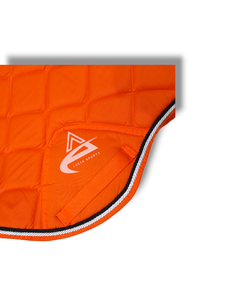 Tapis de selle de cheval écologique tissu de coton confortable polycoton mousse anti-rétrécissement respirant grande taille pour les équestres - Product Image 5