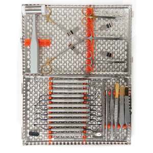 Kit de Cirugía de Implantes Dentales de Marca, Juego de Instrumentos Profesionales de Acero Inoxidable de Grado Quirúrgico, Autoclavable, Reutilizable de Alta Calidad - Product Image 4