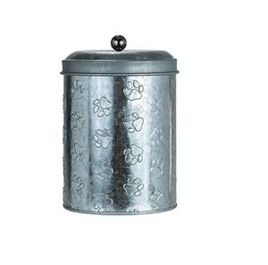 Ensemble fait à la main de 2 conteneurs de stockage galvanisés gris modernes Parfait Home Kitchen Small Design Solutions de stockage élégantes idéales - Product Image 5