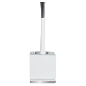 Portaescobillas de porcelana Spirella 'Roma' en blanco, 38 x 10.5 x 13 cm - Product Image 1