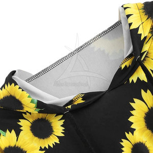 Reasonable Price Best Selling Winter Hooded Women Crop Sublimation Hoodies Custom Design Breathable Eco-Friendly Street Wear - Product Image 3