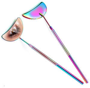 อุปกรณ์เสริมความงามกระจกทรงผีเสื้อทำจากสแตนเลสทรงสี่เหลี่ยม - Product Image 6