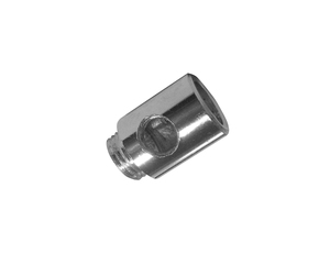 Pressacavo in metallo cromato 21x13,5mm. (F-Bright 1300421-PL) - Product Image 1