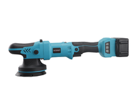 Polisseuse orbitale de voiture rechargeable sans fil 20v 5 "125mm à double action