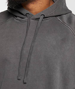 <b>Men's</b> Autumn Solid Color <b>Tie</b> Dye/Plain 3D Embroidery Fleece Knitted Hooded Sweatshirt Loose Sporty Casual Vintage Anti-Pilling - Product Image 6