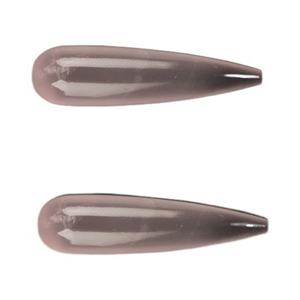 หินอัญมณีควอตซ์สีชมพูอ่อนคุณภาพสูงขนาด9x30มม. หินบำบัดธรรมชาติรูปทรงหยดน้ำเรียบเนียนอัญมณีหลวม - Product Image 5