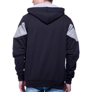 2025 nuevo diseño de los hombres de moda personalizada de la mejor calidad de los hombres sudaderas con capucha de manga completa de Color sólido de los hombres de lana/poliéster sudaderas con cremallera - Product Image 5