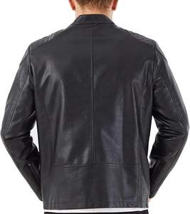 Veste James en similicuir pour homme (tailles régulière, grande et grande) - Product Image 3