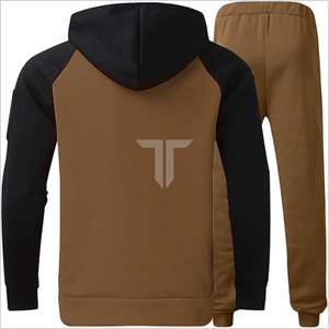 Nouvelle Collection – Ensemble Sportif Unisexe Tendance Automne : Sweat à Capuche Imprimé en Polaire à Manches Longues et Pantalon de Survêtement (2 Pièces) - Product Image 6