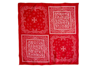 Premium Bandana Écharpe Tissu Blanc Étiquette Service Haute Qualité Approvisionnement En Vrac Bas quantité minimale de commande Marque Personnalisée - Product Image 3