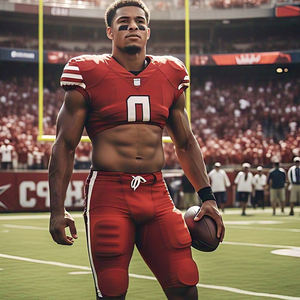 Pantalons de football américain confortables, style streetwear personnalisé, pantalon de football américain pour jeunes, pantalon de compression de football américain pour hommes - Product Image 3