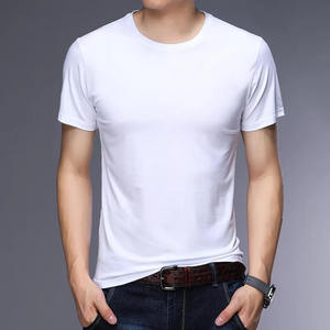 เสื้อยืดคอกลมแขนสั้นผู้ชาย ผ้าฝ้ายแท้ 100% คุณภาพสูง แบบเรียบง่าย สไตล์ลำลอง ขายดี รับผลิตตามสั่ง แห้งเร็ว ระบายอากาศได้ดี - Product Image 3