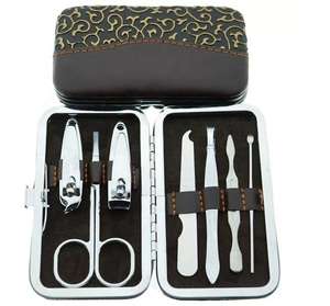 Manicure <b>Kit</b> Professional Grooming <b>Pedicure</b> Nail Care Tools with Travel Case Perfect for Salons Spas <b>Home</b> Use - Product Image 5