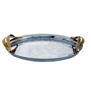 Forma redonda de acero inoxidable para servir Tay Apto para lavavajillas, mango de diseñador duradero, cocina, boda, restaurante, platos, platos - Product Image 2