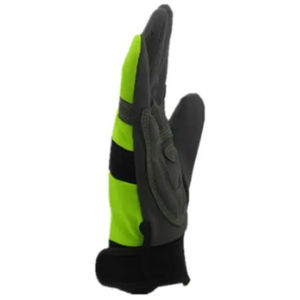 Gants d'hiver de travail de mécanicien en cuir de la meilleure qualité pour la sécurité Gants de travail et de conduite à double paume - Product Image 4