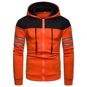 2023 sweat à capuche zippé avec logo personnalisé pour hommes vêtements de rue de haute qualité avec des techniques brodées hiver 6XL taille prix raisonnable - Product Image 6