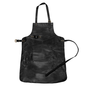 100% High Quality Custom Leather Material Made Leather <b>Aprons</b> / Regular Length Leather <b>Aprons</b> for Sale - Product Image 1