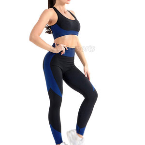 Conjunto de yoga para mujeres más populares Logotipo personalizado Conjunto de yoga para mujeres Moq bajo Conjunto de yoga para mujeres - Product Image 6