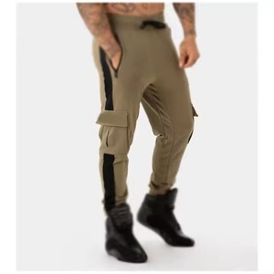Nuevo 2025, venta al por mayor, nuevos Pantalones deportivos de algodón para hombre con múltiples bolsillos, ropa de entrenamiento de moda, pantalones y pantalones de talla grande para hombre - Product Image 2