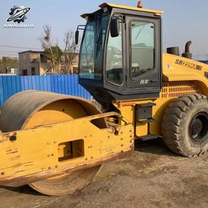 Compacteur vibrant à tambour unique Shantui SR22MA d'occasion, poids de travail 22 tonnes, marque chinoise originale, compacteur moyen - Product Image 5