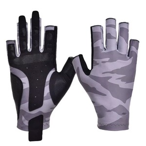 Gants de pêche Regular-Fit avec logo personnalisé pour hommes et femmes Gants de pêche meilleure qualité en gros fabriqués en usine - Product Image 2