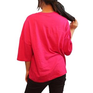 Femmes lettre personnalisée imprimé à manches courtes grande taille T-Shirt nouveauté Jersey tissu mode Style décontracté en gros - Product Image 3
