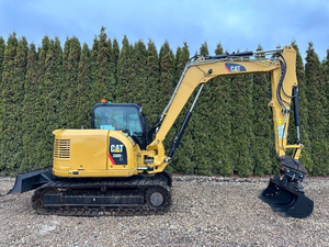 Miniexcavadora de orugas CAT 308 E2 CR de 3 toneladas usada, máquina de excavación bastante nueva, componentes de Motor de bomba de núcleo a la venta - Product Image 4