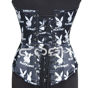 Corset amincissant respirant à compression élevée avec armatures, imprimé par sublimation, ODM, Play Boy |   Achetez maintenant - Product Image 5
