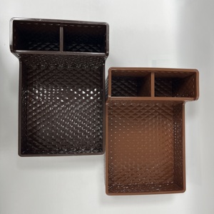 Plateau de cuisine réglable Baguettes Couverts et diviseur d'épices Compartiments personnalisables Sûr Plastique PP Look moderne - Product Image 5