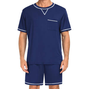 Ensemble short d'été sur mesure de haute qualité pour hommes T-shirt Streetwear respirant et short grande taille pour l'hiver Style décontracté - Product Image 2