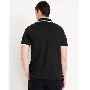 Ropa lisa de manga corta con logotipo personalizado, polos informales con sublimación completa para hombre, polos informales de manga corta de lujo para hombre - Product Image 6