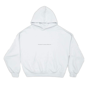 Sudaderas con capucha de ropa informal para hombre lavado con ácido French Terry 100% algodón logotipo personalizado de gran tamaño Drop Shoulder Streetwear sudaderas con capucha para hombres - Product Image 5