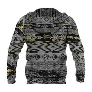 เสื้อมีฮู้ดผ้าฟลีซผ้าฝ้ายสำหรับผู้ชาย, เสื้อสไตล์สตรีทแวร์ระบายอากาศได้ดีไซส์ใหญ่ - Product Image 3