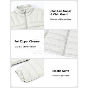 Servicio OEM de diseño propio logotipo de los hombres Packable Bubble chaqueta de invierno de alta calidad de moda de desgaste Packable Bubble chaqueta de invierno para los hombres - Product Image 3