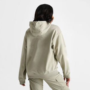 Sudadera con Capucha para Mujer, 100% Algodón Grueso, Felpa de Algodón Pesado, de Alta Calidad, Lisa, Estilo Urbano, con Logotipo Personalizado y Estampado Inflado - Product Image 3