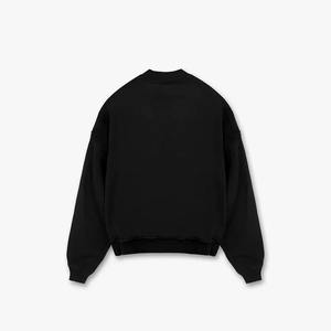 Sudadera informal de caballo de algodón 100% de alto peso para hombre, sudadera lisa de Otoño de talla grande para hombre, sudadera de alta calidad - Product Image 6