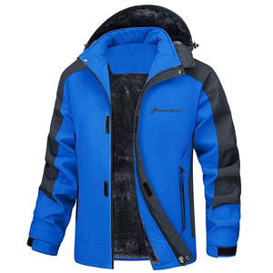 Veste de ski confortable pour hommes en vente directe fabriquée en usine veste de ski d'hiver imperméable et respirante pour utilisation en extérieur - Product Image 1